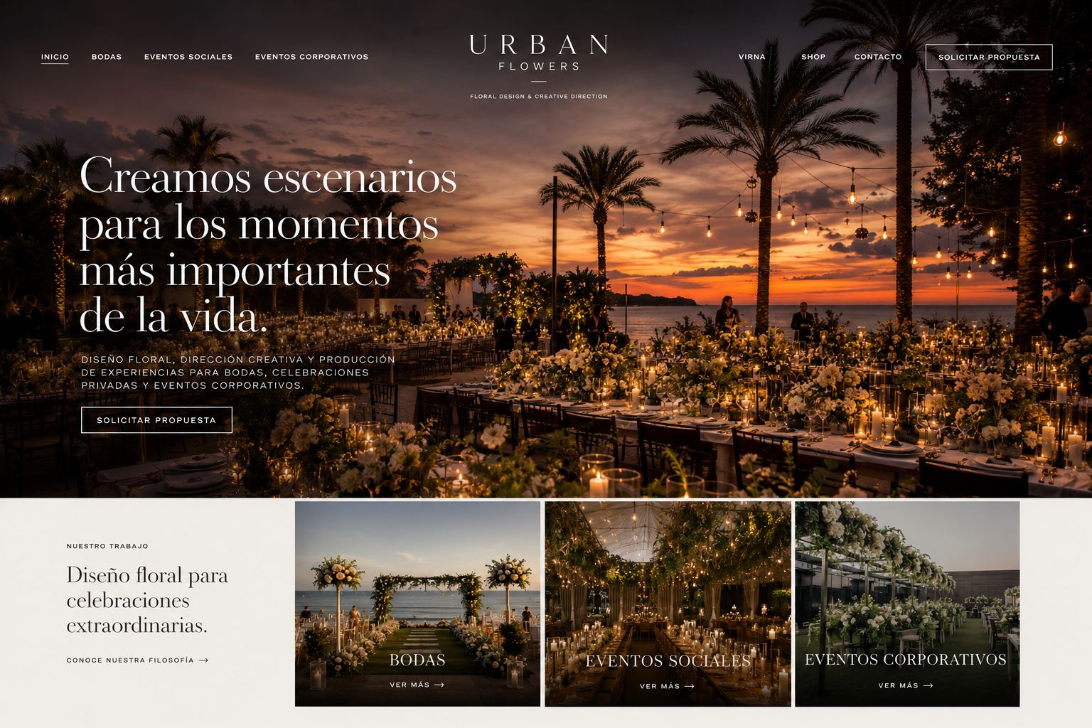 Proyecto insignia Urban Flowers